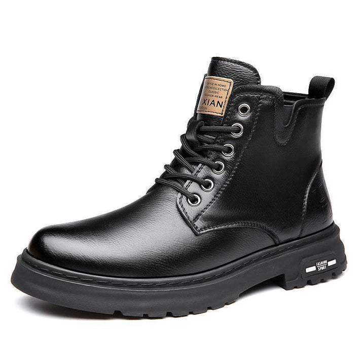 Men's Tooling Big Head Casual Boots Warm - Magellan Fashion Shop