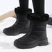 High-top Plus Size Cotton Shoes Women's Thickened - Magellan Fashion Shop