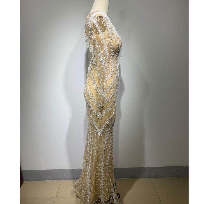 Backless Tight Fishtail Sheath Dress - Magellan Fashion Shop