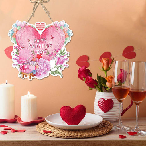 Valentine's Day Decorative Gift Garland Paper Door Hangers - Magellan Fashion Shop