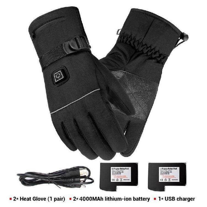 Winter Electric Heated Gloves Motorcycle Touch Screen Gloves - Magellan Fashion Shop