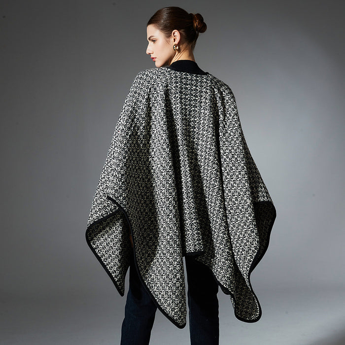 Women's Polange Wool Buckle Shawl