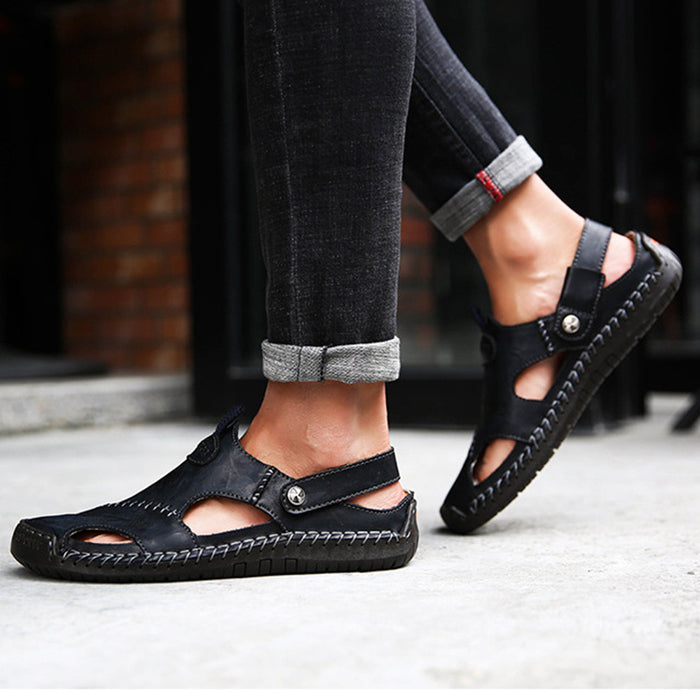 Men's Closed Toe Sandals Adjustable - Magellan Fashion Shop