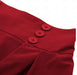 Women's Fashion Casual Skirt With Pockets Retro High Waist Pleated - Magellan Fashion Shop