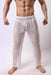 new fashion men sexy mesh trousers men casual hollow trousers - Magellan Fashion Shop