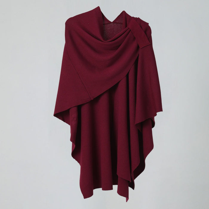 Solid Color Simple Side Strap Shawl Knitted Shoulder Strap