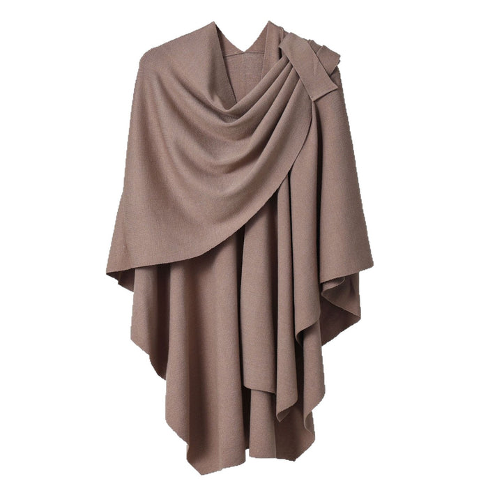 Solid Color Simple Side Strap Shawl Knitted Shoulder Strap