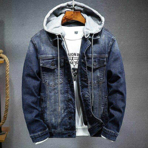 Thick denim jacket men - Magellan Fashion Shop