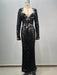 Women's Fashionable Sequins Long Sheath Dress - Magellan Fashion Shop