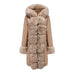 Fur Collar Sleeve Parka - Magellan Fashion Shop