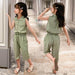 Two-piece Suit Girl Western Style Children Tooling Fashionable Princess - Magellan Fashion Shop
