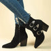 Chunky Heel Design Retro Mid-calf Boot ter Shoes For Women - Magellan Fashion Shop