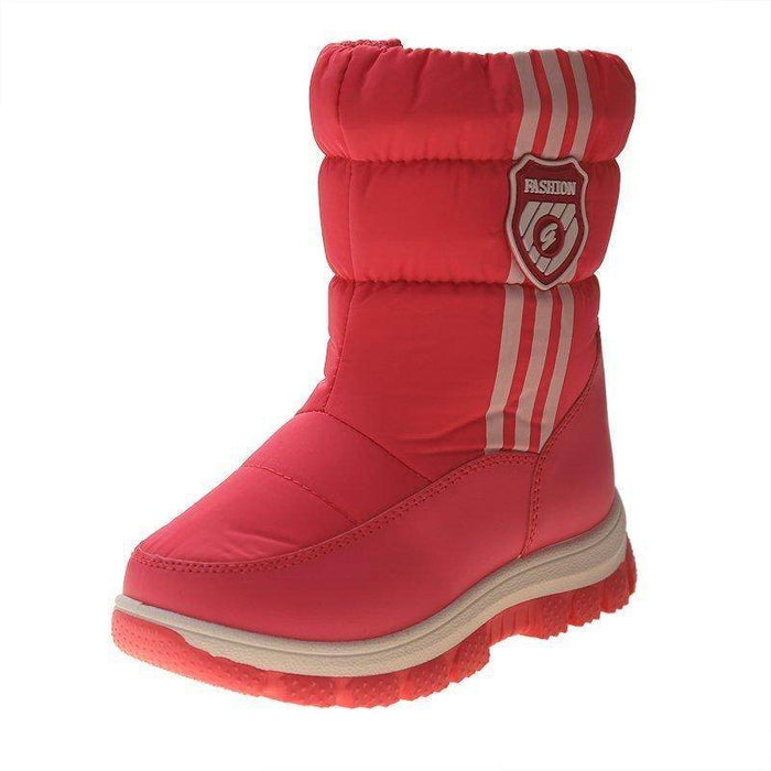 Boys Plus Fleece Warm Cotton Boots - Magellan Fashion Shop
