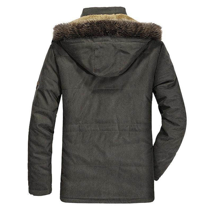 Mid-length plus velvet padded cotton - Magellan Fashion Shop