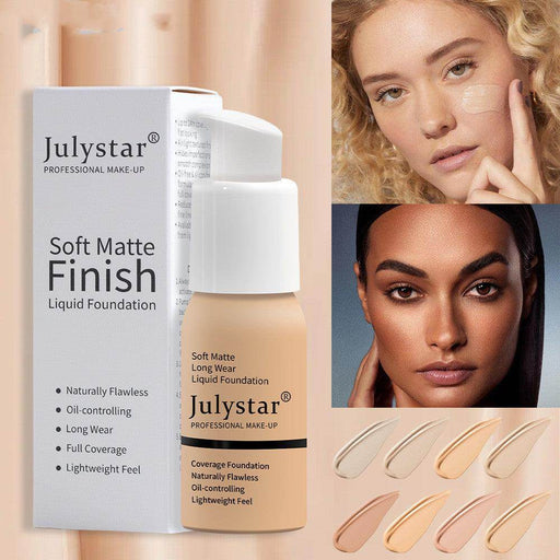 Waterproof Lasting Non Take Off Makeup Concealer Liquid Foundation Beauty Makeup - Magellan Fashion Shop