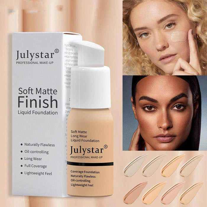 Waterproof Lasting Non Take Off Makeup Concealer Liquid Foundation Beauty Makeup - Magellan Fashion Shop