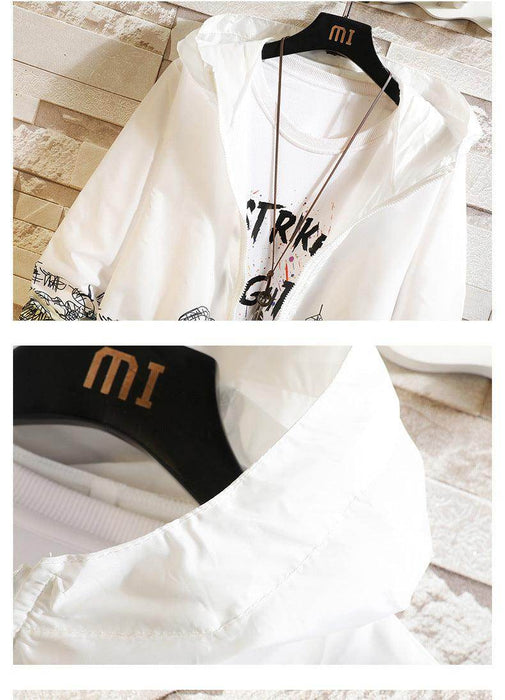 Casual Summer Thin Youth Sun Protection Clothing Men's Jacket - Magellan Fashion Shop