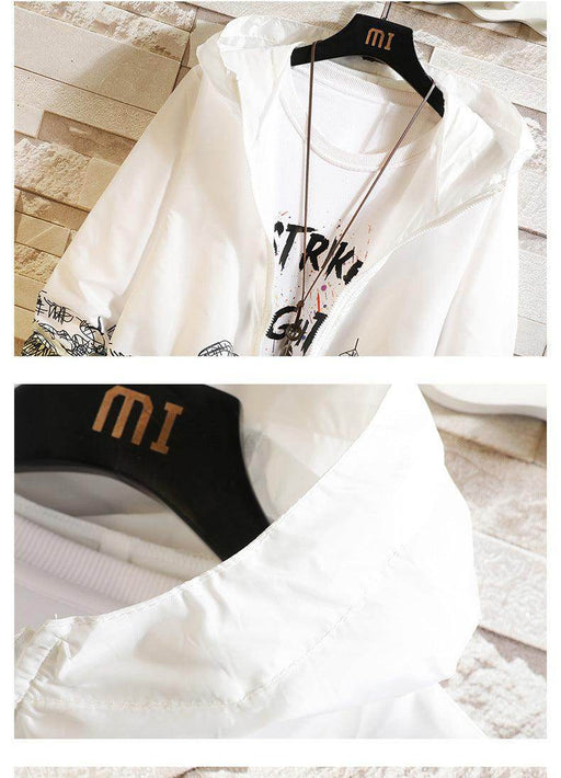 Casual Summer Thin Youth Sun Protection Clothing Men's Jacket - Magellan Fashion Shop