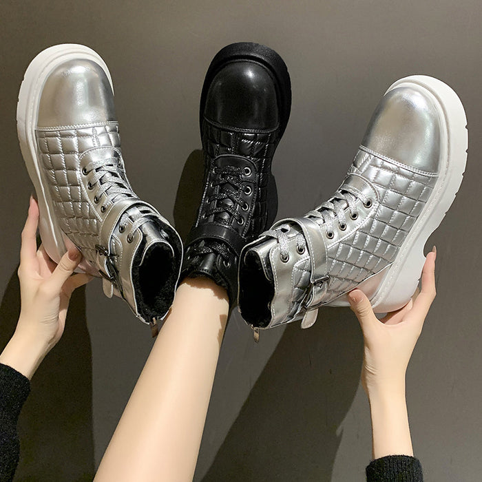 Women's Boots Short Tube Strap