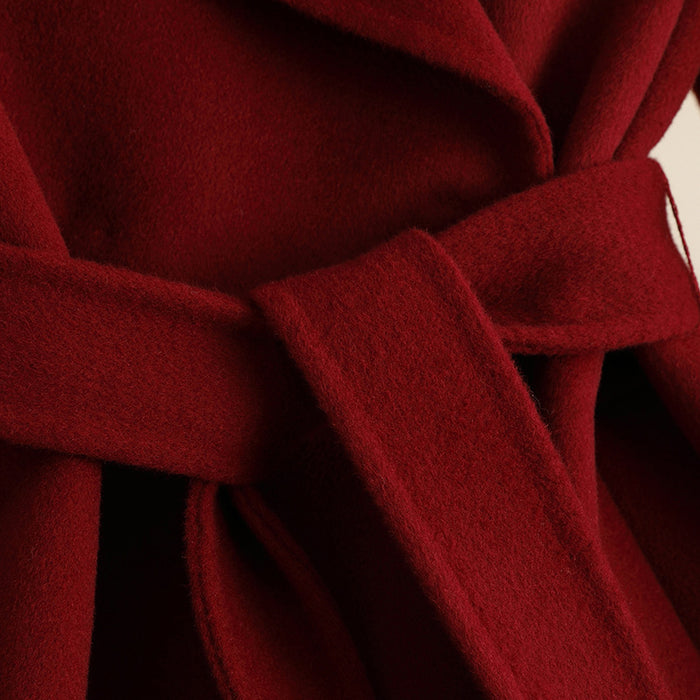 Autumn And Winter Woolen Coat Women