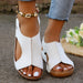 New Summer Wedges Sandals With Elastic Band Design Casual Fish Mouth Shoes For Women - Magellan Fashion Shop