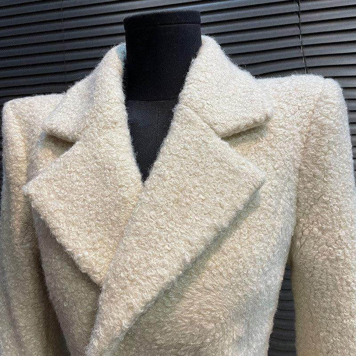 Women Woolen Temperament Coat - Magellan Fashion Shop