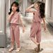 Two-piece Suit Girl Western Style Children Tooling Fashionable Princess - Magellan Fashion Shop