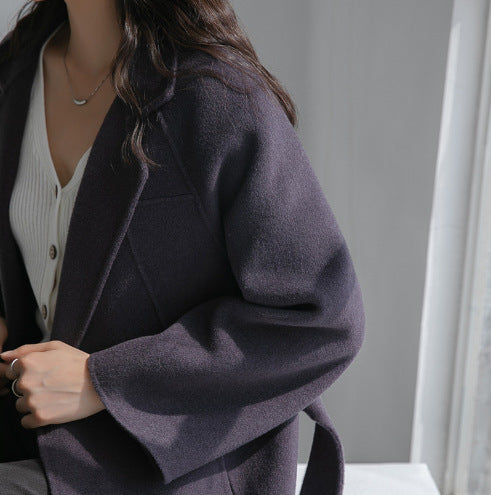 Autumn And Winter Woolen Coat Women