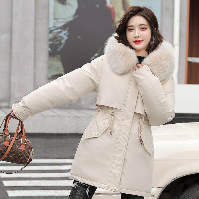 Women's Loose And Fashionable Mid-length Cotton Coat - Magellan Fashion Shop