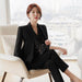 Lace-up Waist Suit Jacket Trouser Suit Women - Magellan Fashion Shop