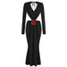 Sexy V-neck Backless Long Dress Long - Magellan Fashion Shop