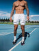 Men's Simple American Quick-drying Running Double-layer Sports Shorts - Magellan Fashion Shop