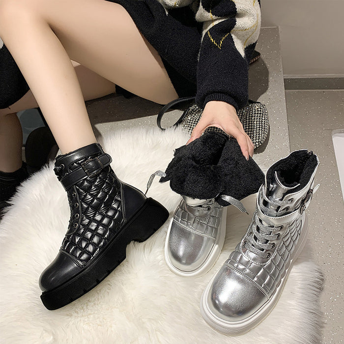 Women's Boots Short Tube Strap