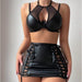 Black Strap Split Sexy Lingerie - Magellan Fashion Shop