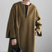 Autumn And Winter Woolen Women's Baggy Coat - Magellan Fashion Shop
