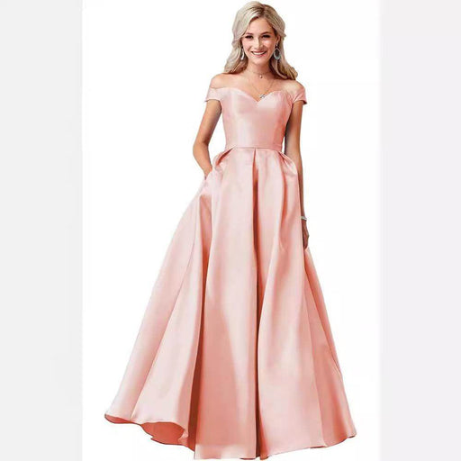 Off-the-shoulder Ball Gown Long - Magellan Fashion Shop