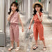Two-piece Suit Girl Western Style Children Tooling Fashionable Princess - Magellan Fashion Shop
