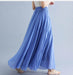 Lady Literature Plus Size Cotton And Linen Skirt - Magellan Fashion Shop