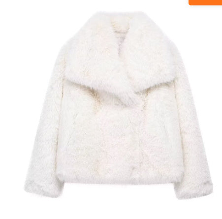 Winter Plush Coat  Warm Thicken Fluffy