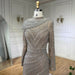 Nude Fishtail Slim Women Dress - Magellan Fashion Shop