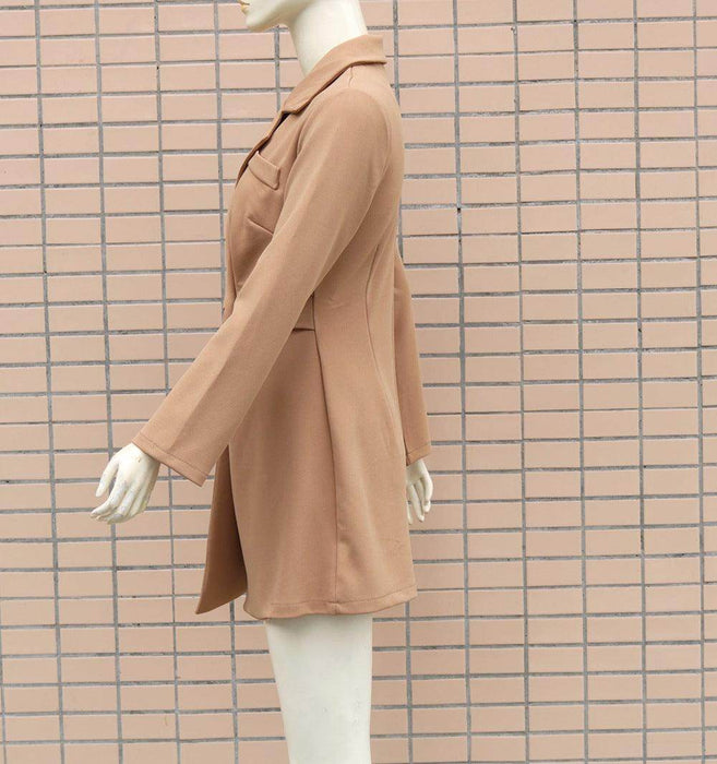 Long Sleeve Lapel SDressuit - Magellan Fashion Shop