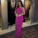 Street Style Slim-fit Long Ribbon Dress Women - Magellan Fashion Shop