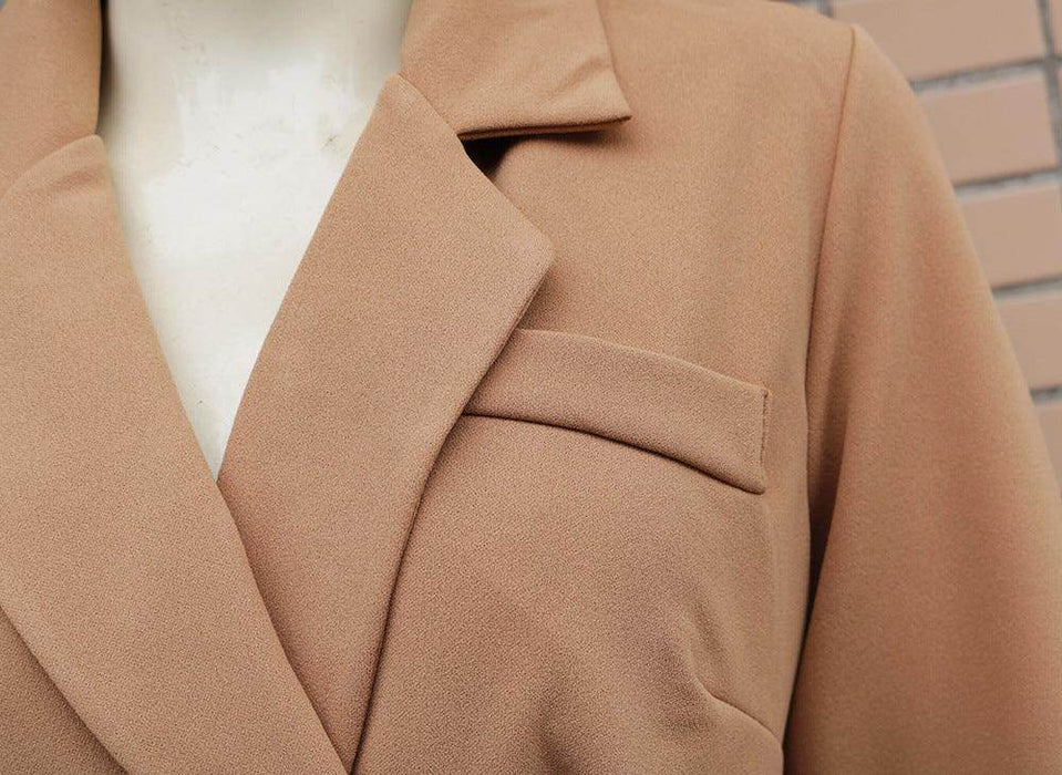 Long Sleeve Lapel SDressuit - Magellan Fashion Shop