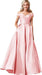 Off-the-shoulder Ball Gown Long - Magellan Fashion Shop
