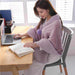 Winter office warm multifunctional cape blanket in soft, fluffy flannel fabric