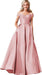 Off-the-shoulder Ball Gown Long - Magellan Fashion Shop