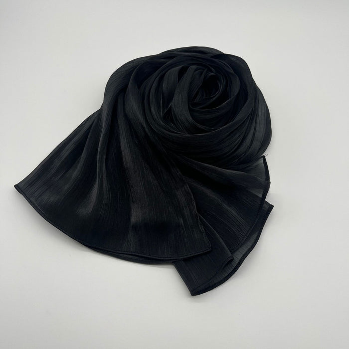 Shiny Satin Scarf Malay Scarf