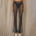 Lace Versatile High Elastic See-through Casual Trousers - Magellan Fashion Shop