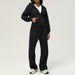 Leisure Sweatpants Loose Hooded Coat - Magellan Fashion Shop