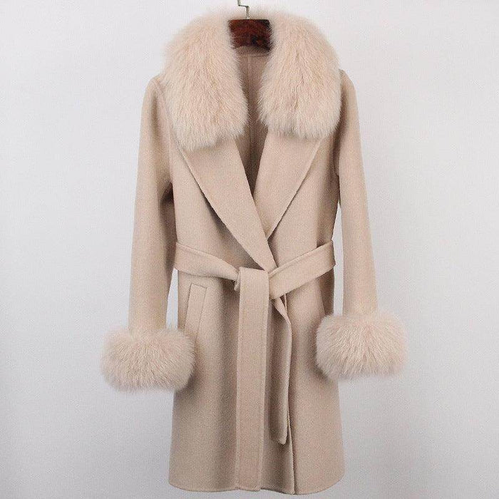 Double-faced Wool Overcoat Long High-end - Magellan Fashion Shop